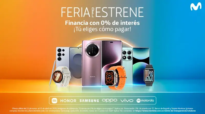 “Feria de tecnología: Feria del Estrene, tu eliges como pagar