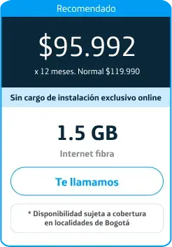 Escalera promocional Movistarplanes solo internet