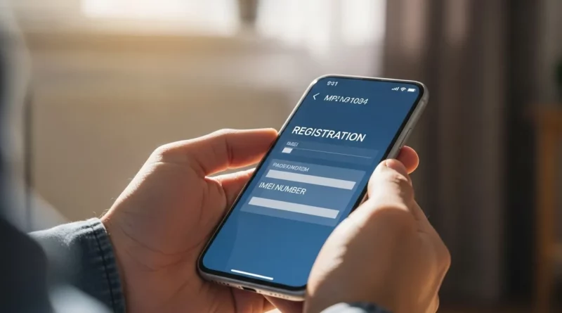 Cómo registrar un celular